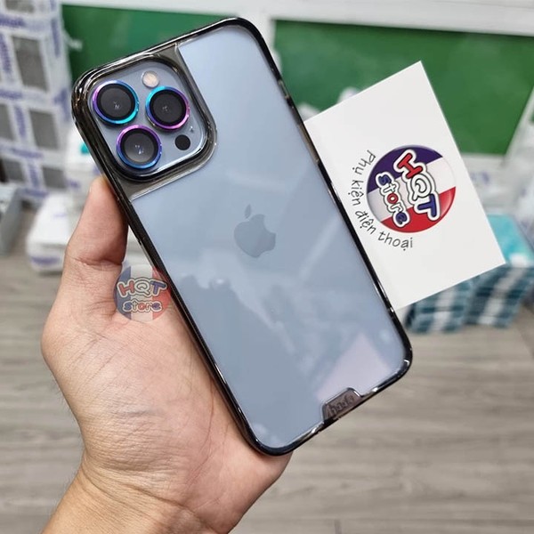 Ốp lưng kính cường lực HODA Crystal Pro IPhone 13 Pro Max / 13Pro / 13