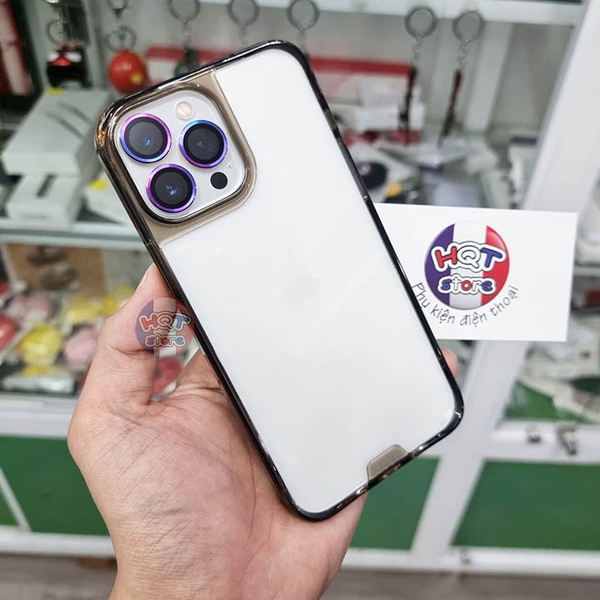 Ốp lưng kính cường lực HODA Crystal Pro IPhone 13 Pro Max / 13Pro / 13