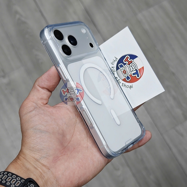 Ốp lưng kính HODA Crystal Pro Case iPhone 17 Pro Max / 17 Pro / Air