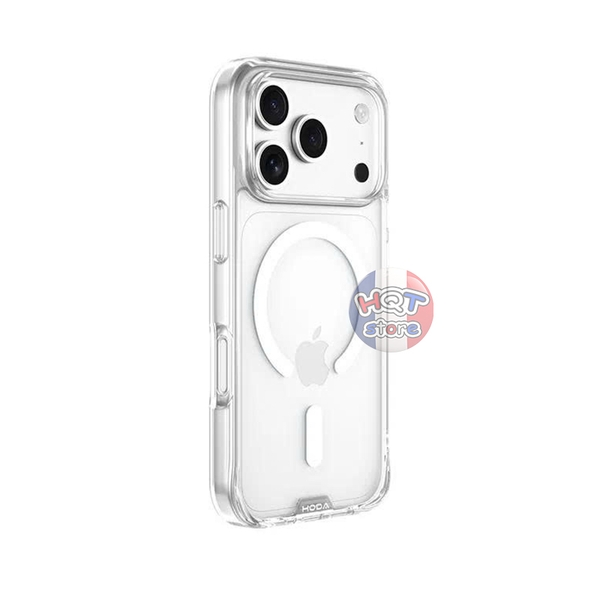 Ốp lưng kính HODA Crystal Pro Case iPhone 17 Pro Max / 17 Pro / Air