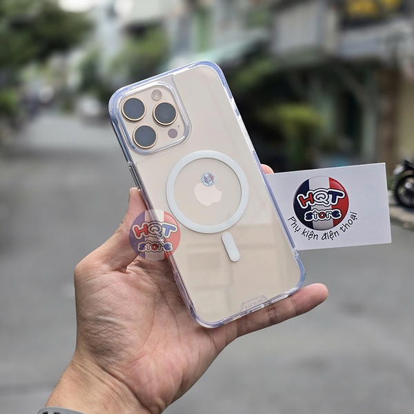 Ốp lưng kính HODA Crystal Pro Magsafe iPhone 16 Pro Max / 16 Pro