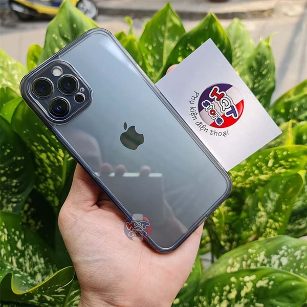 Ốp lưng kính trong suốt Likgus Crystal cho IPhone 12 Pro Max / 12 Pro