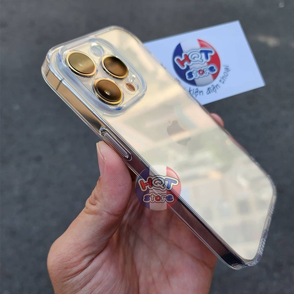 Ốp lưng kính trong suốt Likgus Crystal IPhone 14ProMax 14Pro 14Plus 14