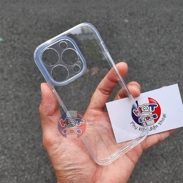 Ốp lưng kính trong suốt Likgus Crystal IPhone 14ProMax 14Pro 14Plus 14