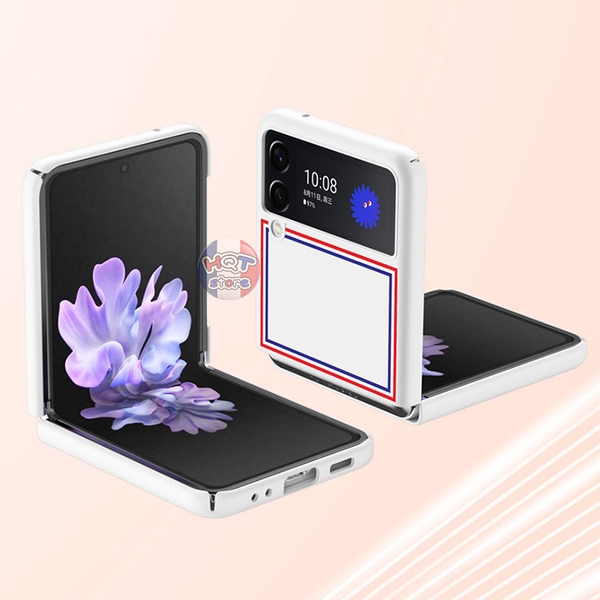 Ốp lưng Likgus Thom Browne Matte White cho Samsung Galaxy Z Flip 3