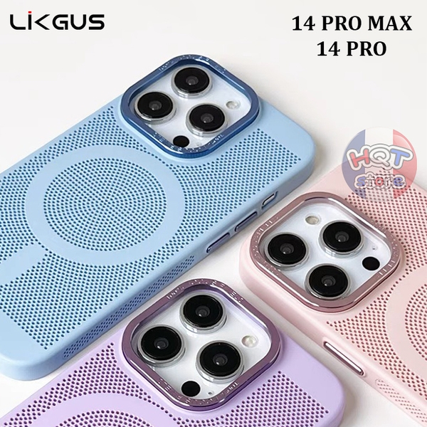 Ốp lưng lưới tản nhiệt Likgus Gleam Mag IPhone 14 Pro Max / 14 Pro