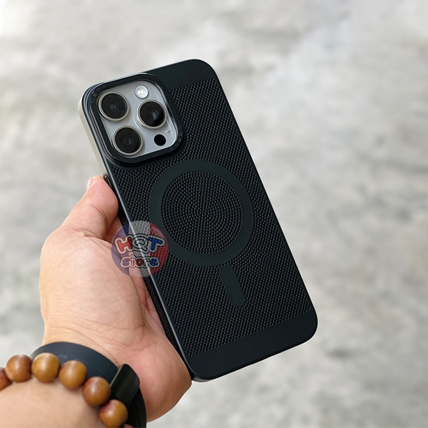 Ốp lưng lưới tản nhiệt Likgus Gleam Mag cho IPhone 15 Pro Max / 15 Pro