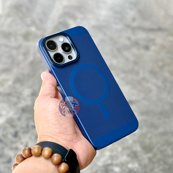 Ốp lưng lưới tản nhiệt Likgus Gleam Mag cho IPhone 15 Pro Max / 15 Pro