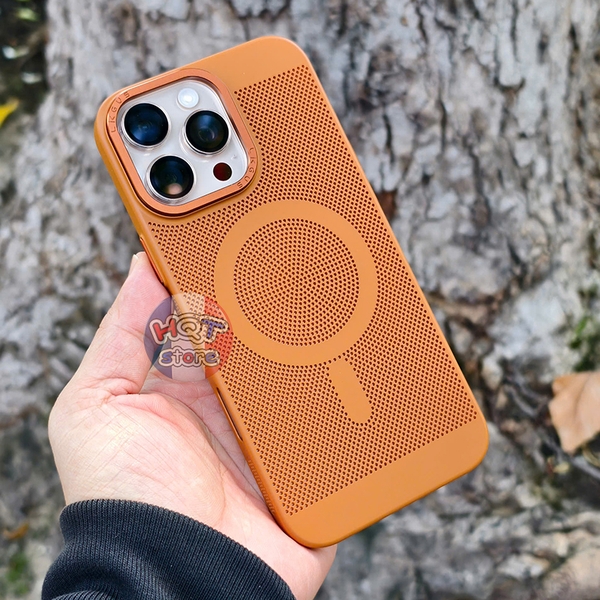 Ốp lưng lưới tản nhiệt Likgus Gleam Mag cho IPhone 16 Pro Max / 16 Pro