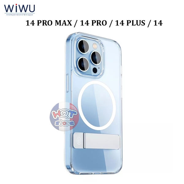 Ốp lưng Magsafe WiWU Aurora Case IPhone 14 Pro Max 14 Pro 14 Plus 14
