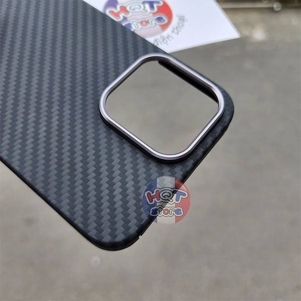 Ốp lưng Memumi Aramid Fiber Case IPhone 14 Pro Max / 14Pro sợi carbon