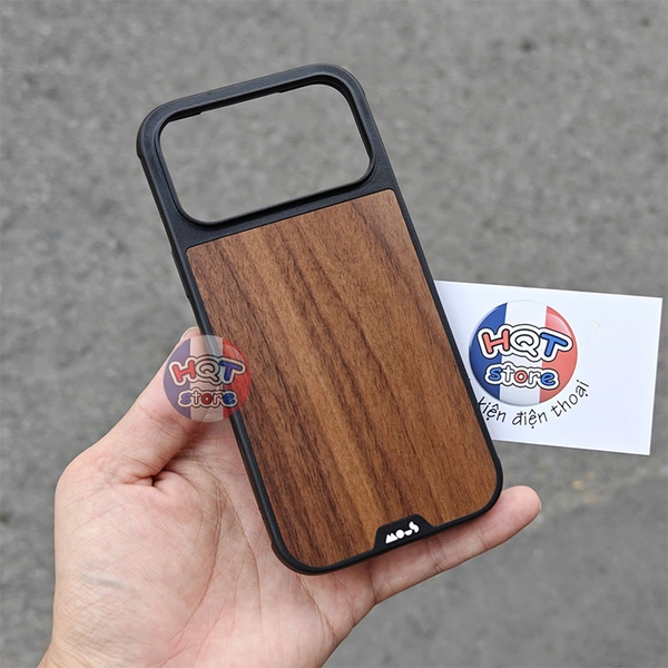Ốp lưng Mous Limitless Walnut Aramid Case iPhone 17 Pro Max 17Pro