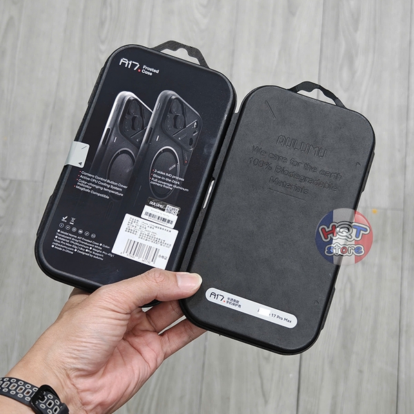 Ốp lưng nhám Aulumu A17 Frosted Case cho IPhone 17 Pro Max / 17 Pro