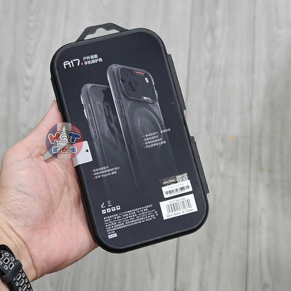Ốp lưng nhám Aulumu A17 Frosted Case cho IPhone 17 Pro Max / 17 Pro