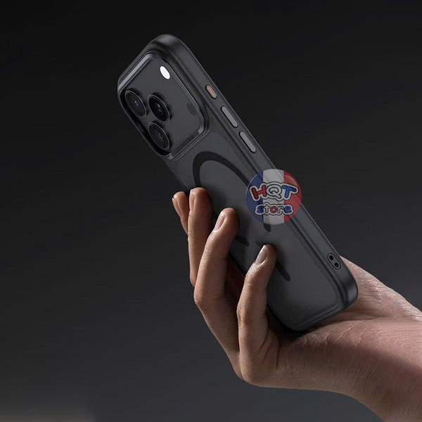 Ốp lưng nhám Benks MagClap Mist 1.6mm cho IPhone 17 Pro Max / 17 Pro