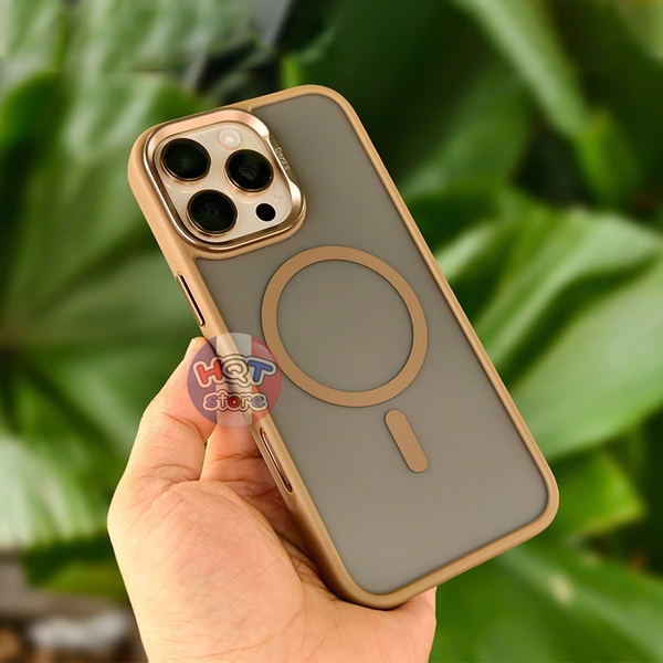 Ốp lưng nhám Benks MagClap Mist 1.6mm cho Phone 16 Pro Max / 16 Pro