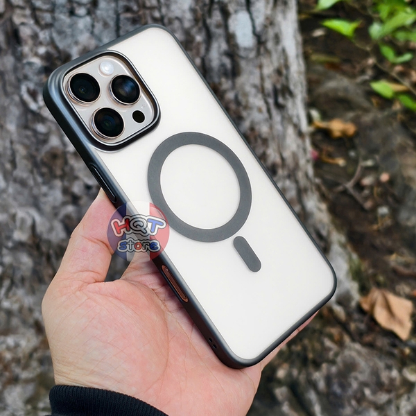 Ốp lưng nhám Likgus Airbag Magsafe iPhone 16 Pro Max 16Pro