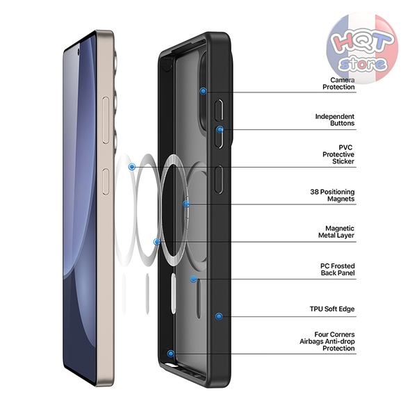 Ốp lưng nhám mờ Dux Ducis Yind Series cho S25 Ultra / S25 Plus / S25