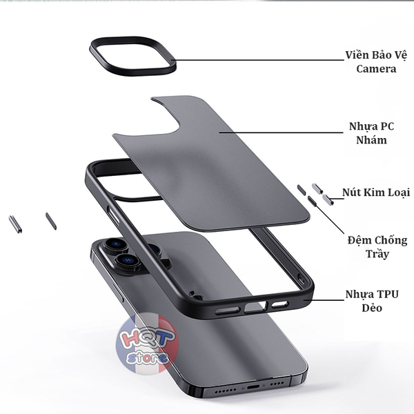 Ốp lưng nhám mờ Likgus Matte 3 cho IPhone 14 Pro Max 14 Pro 14 Plus 14