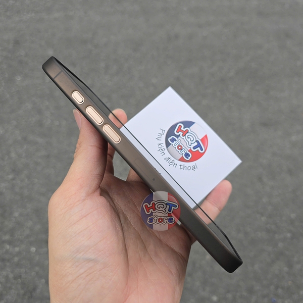 Ốp lưng nhám mỏng Ultra Slim 0.35mm IPhone 16 Pro Max / 16 Pro