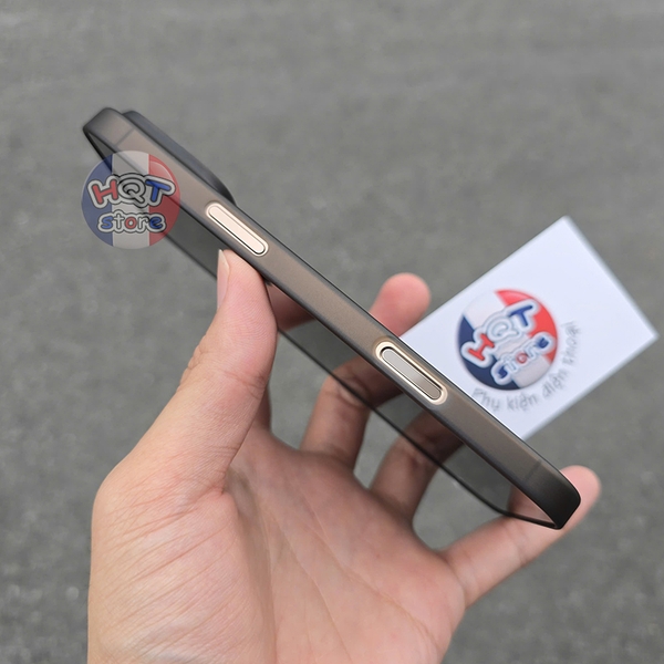 Ốp lưng nhám mỏng Ultra Slim 0.35mm IPhone 16 Pro Max / 16 Pro