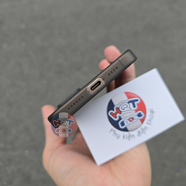 Ốp lưng nhám mỏng Ultra Slim 0.35mm IPhone 16 Pro Max / 16 Pro