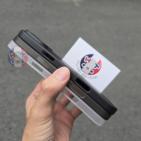 Ốp lưng nhám mỏng Ultra Slim 0.35mm IPhone 16 Pro Max / 16 Pro