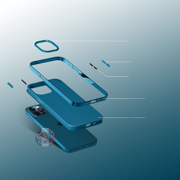 Ốp lưng nhám viền bóng Likgus Matte Bumper IPhone 12 Pro Max 12Pro 12