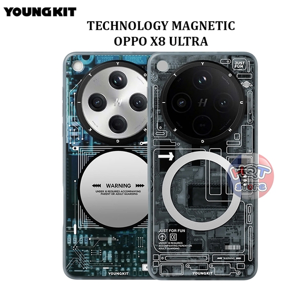 Ốp lưng nhám Youngkit Technology Magnetic cho OPPO X8 Ultra