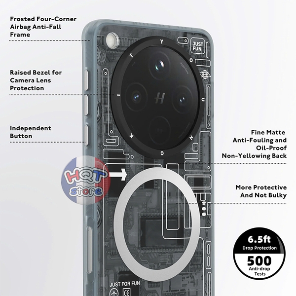 Ốp lưng nhám Youngkit Technology Magnetic cho OPPO X8 Ultra