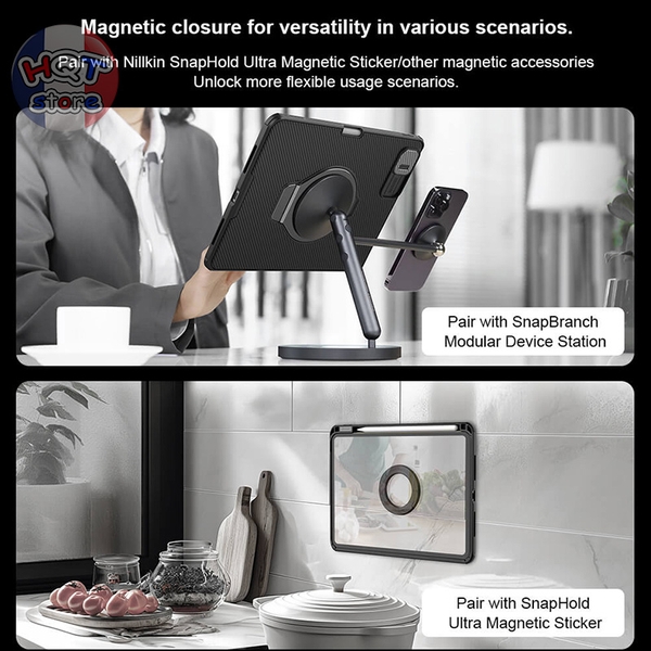 Ốp lưng Nillkin Camshield Pad Case cho iPad Pro 11 inch M4 2024