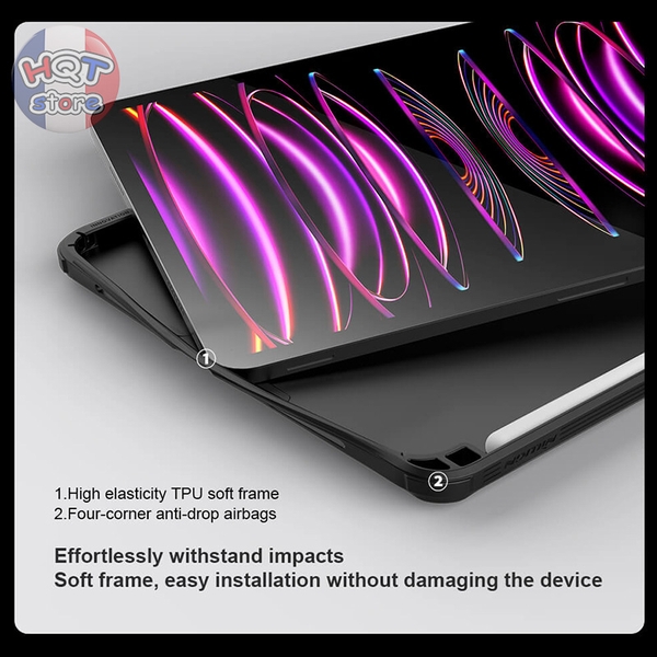 Ốp lưng Nillkin Camshield Pad Case cho iPad Pro 11 inch M4 2024