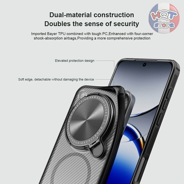 Ốp lưng Nillkin CamShield Prop Magnetic Case OPPO X8 Ultra