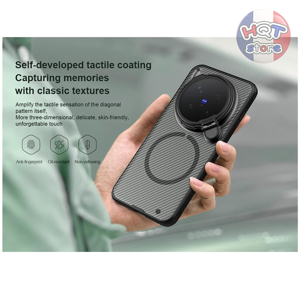 Ốp lưng Nillkin CamShield Prop Magnetic Case Vivo X300 Pro / X300