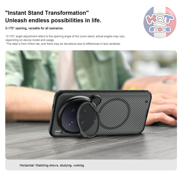 Ốp lưng Nillkin CamShield Prop Magnetic Case Vivo X300 Pro / X300