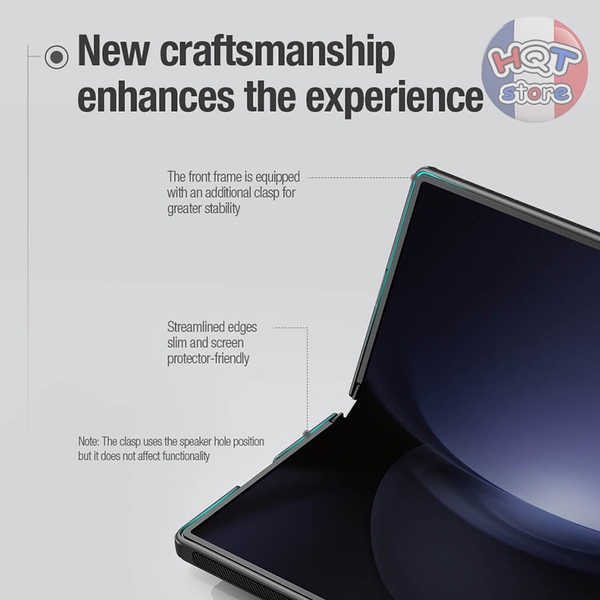 Ốp lưng Nillkin Frosted Shield Fold Magnetic Matte cho Galaxy Z Fold 6