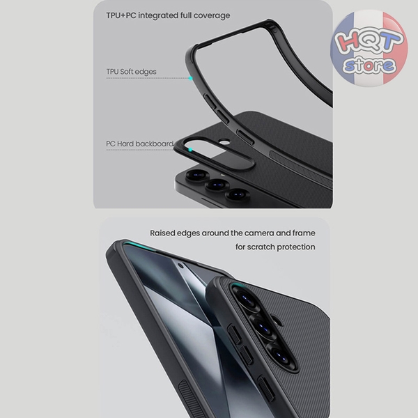 Ốp lưng Nillkin Frosted Shield Pro cho Samsung Galaxy S25 Plus / S25