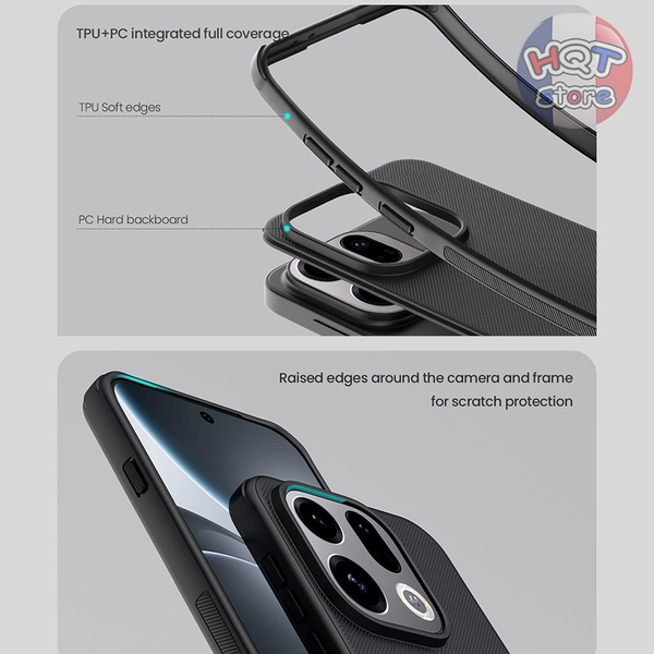 Ốp lưng Nillkin Frosted Shield Pro Magnetic cho OPPO Find X9 Pro / X9
