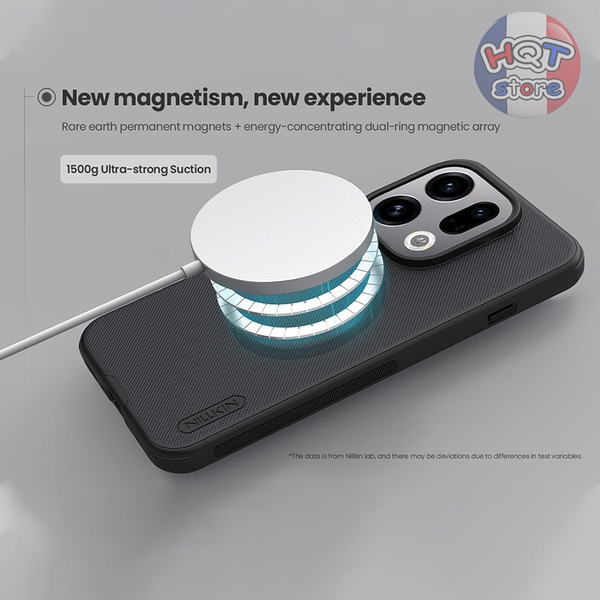 Ốp lưng Nillkin Frosted Shield Pro Magnetic cho OPPO Find X9 Pro / X9
