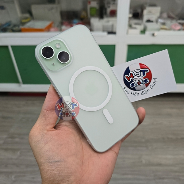 Ốp lưng PC Matte Magsafe iPhone 15 Pro Max 14 Pro Max 15Pro 15 Plus 15