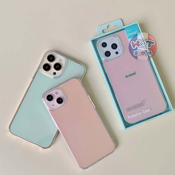 Ốp lưng phản gương đổi màu Memumi Rainbow IPhone 13 Pro Max 13 Pro 13
