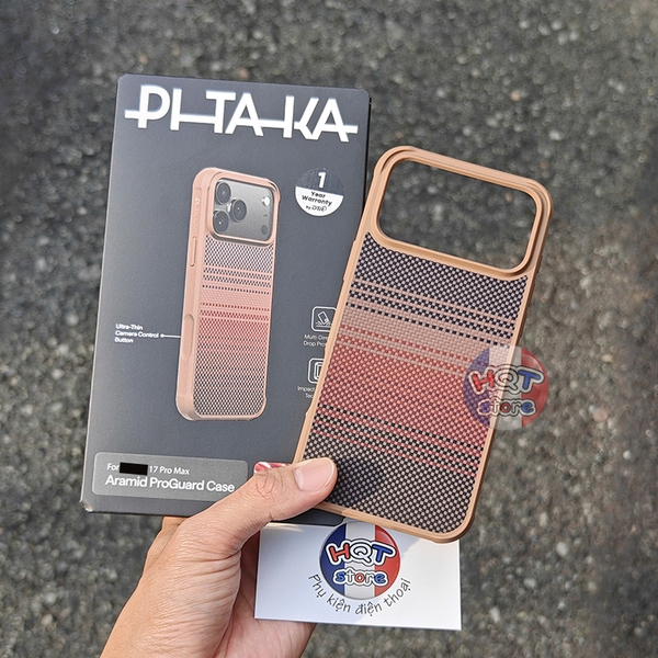 Ốp lưng PITAKA Aramid ProGuard Case cho iPhone 17 Pro Max / 17 Pro