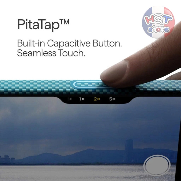 Ốp lưng PITAKA Lucid Blue / Golden Glint iPhone 17 Pro Max / 17 Pro