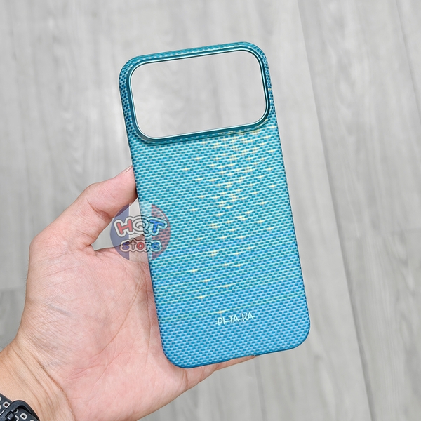 Ốp lưng PITAKA Lucid Blue / Golden Glint iPhone 17 Pro Max / 17 Pro