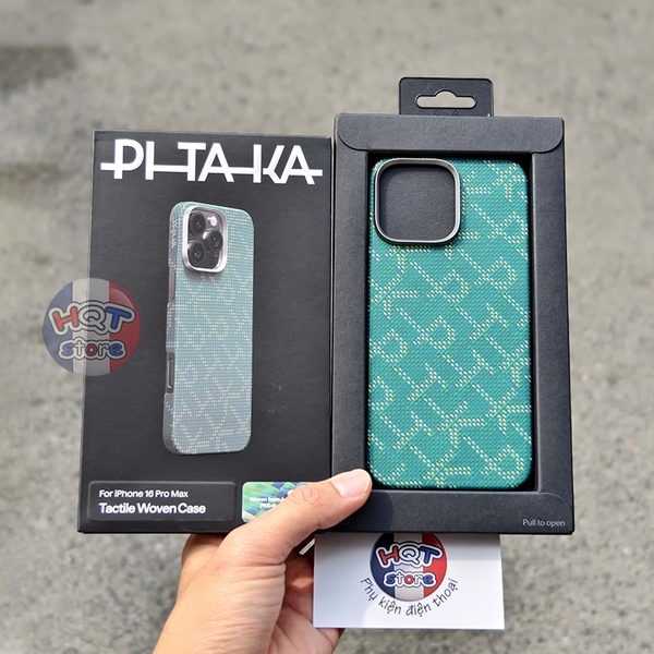 Ốp lưng PITAKA Monogram Tactile Woven Case iPhone 16 Pro Max
