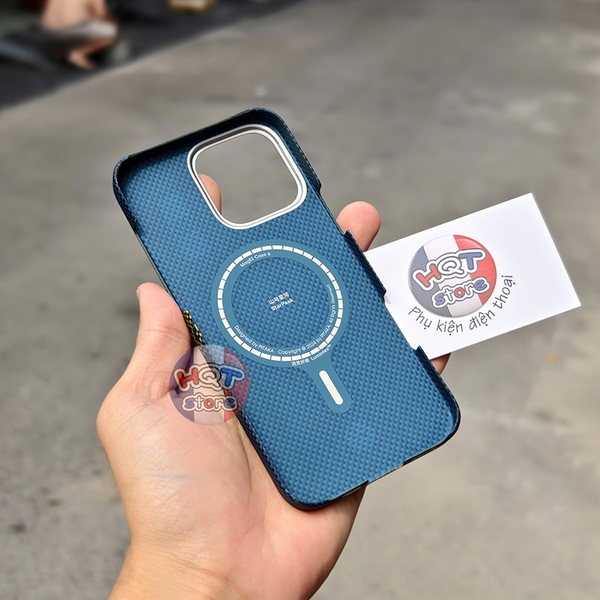 Ốp lưng PITAKA StarPeak Tactile Woven Case Lumintex iPhone 16 Pro Max