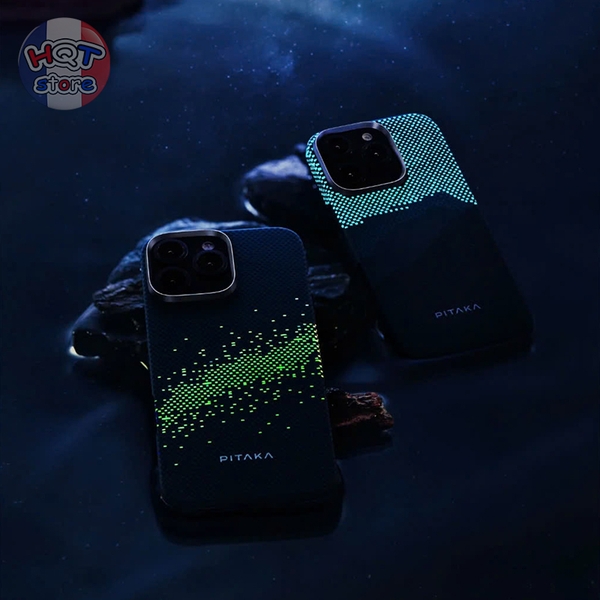 Ốp lưng PITAKA StarPeak Tactile Woven Case Lumintex iPhone 16 Pro Max