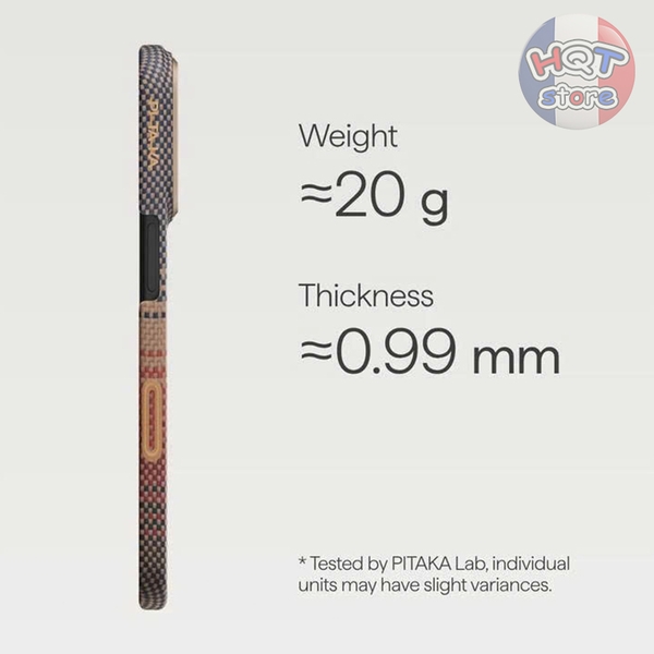 Ốp lưng PITAKA Ultra-Slim Case (PitaTap) iPhone 17 Pro Max / 17 Pro
