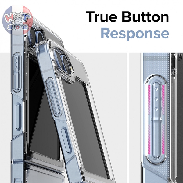 Ốp lưng Ringke Fusion cho Galaxy Z Flip 6 chính hãng