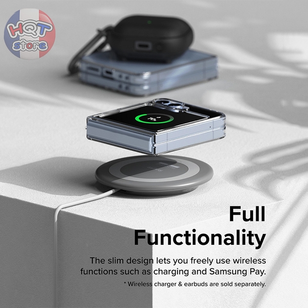 Ốp lưng Ringke Fusion cho Galaxy Z Flip 6 chính hãng